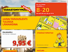 Tablet Screenshot of jyskanvarastomyymala.fi